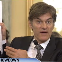 Dr. Oz in a congressional hearing